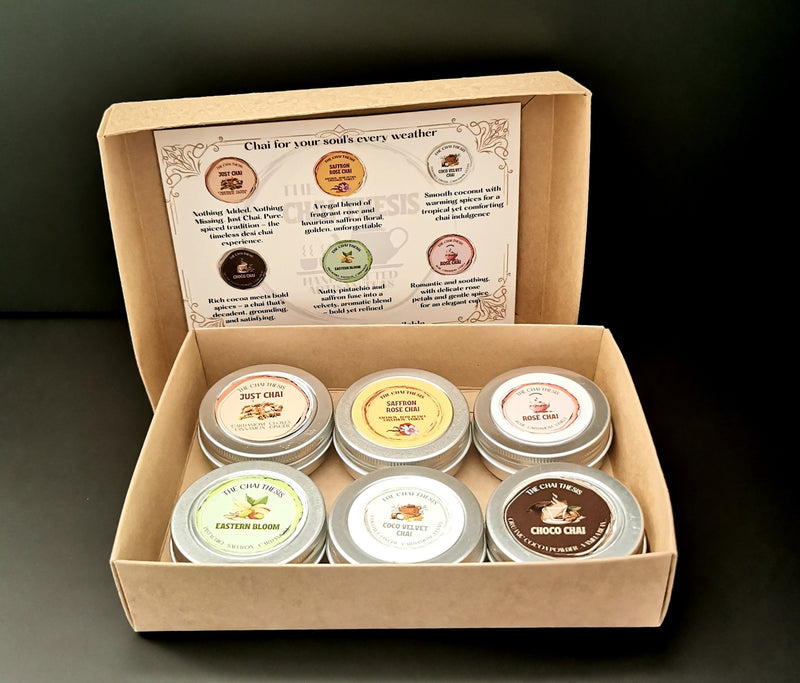 Chai-on-the-Go Taster Box: A Founder's Note