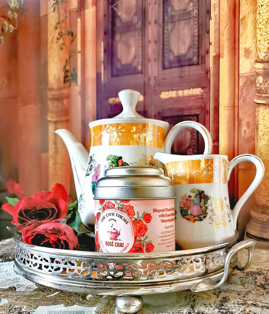 Where Blossoms Meet Brew: A South Asian Love Story with Roses